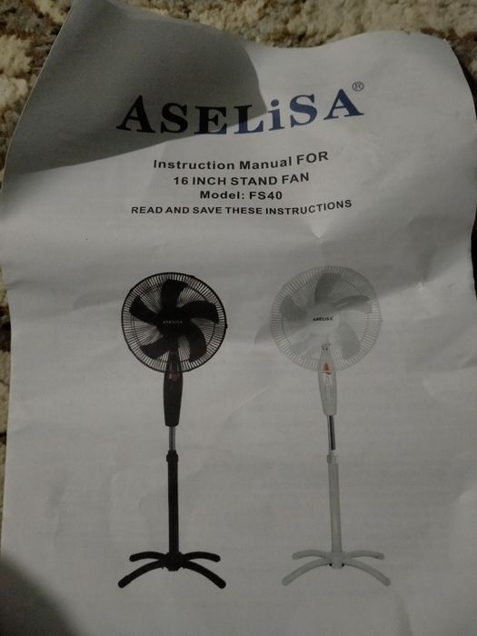 Вентилятор ASELISA FS 40 черный