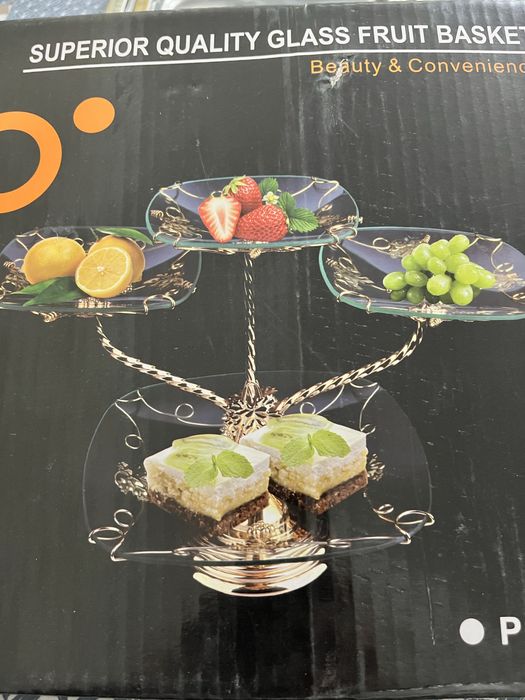 Посуда этажерка в упаковке