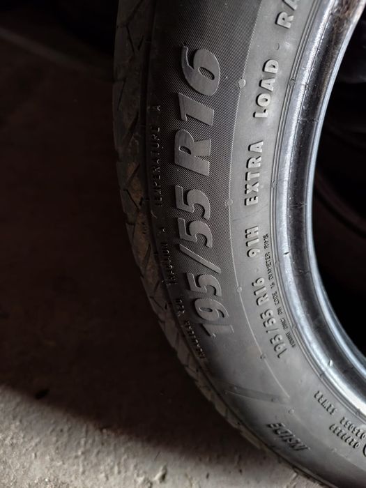 Продам 2шт летние шины 195/55/16