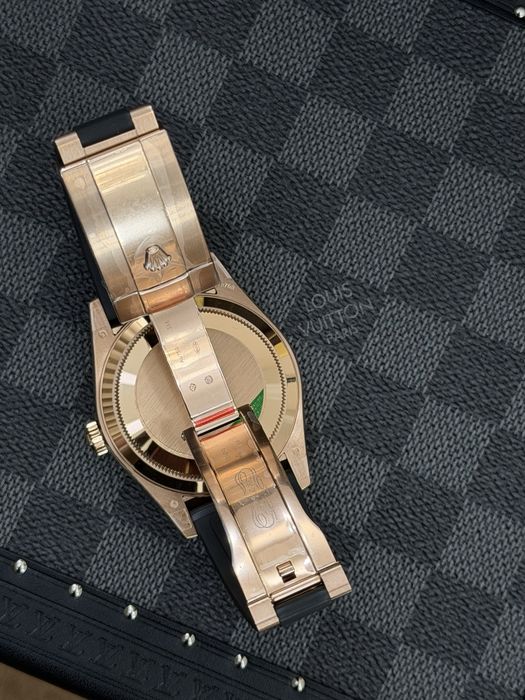 Rolex Sky-Dweller Oysterflex Everose Chocolate