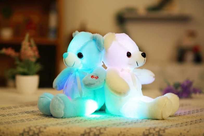 Плюшено Мече  32 cm LED