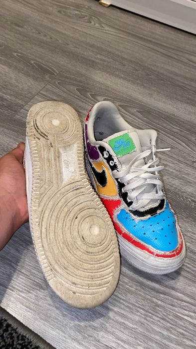 air force 1 modelul cu panza pe deaspura