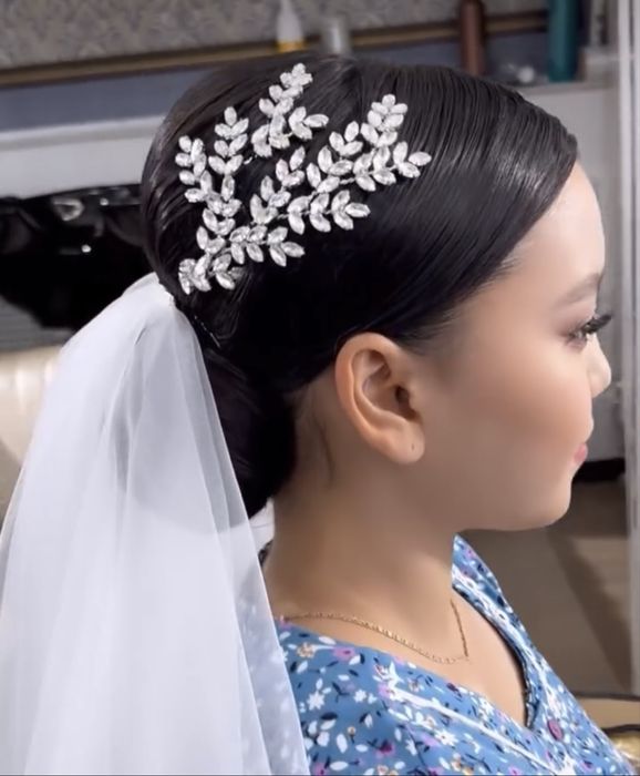 Свадебный аксессуар (гребень)