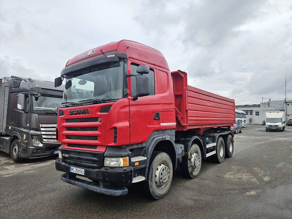 Vand Scania 8x4 Basculabil 2007 E4 Stare f buna