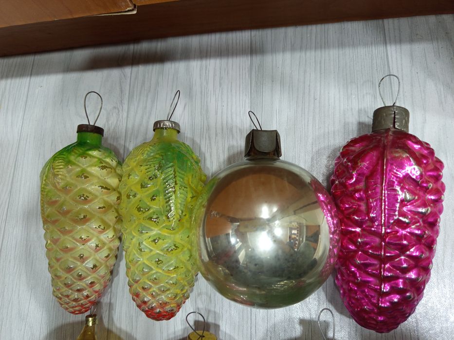 СССР, антиквариат Кремлевская елочные игрушки гигант и звезда для ёлка