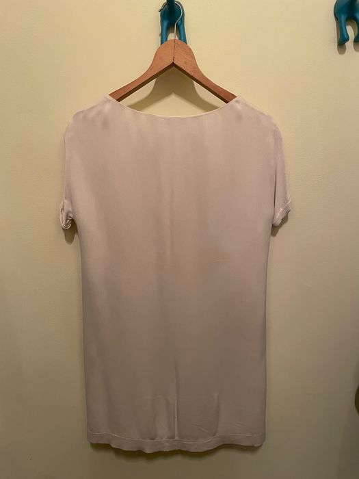 Кремава рокля French Connection с блестящи дискове размер 10 - М