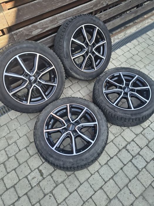 Set 4 x jante aluminiu R15 Dezent TN Dark  4x100