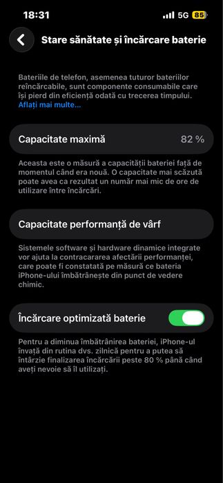 iphone 13, 82% baterie