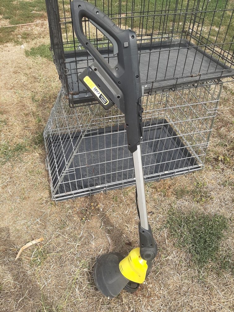 Karcher-Керхер - 18v тример акумулаторен гр. Пордим • OLX.bg