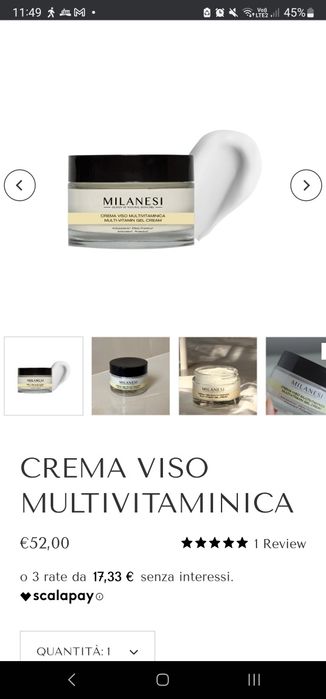 Milanesi серум и дневен крем