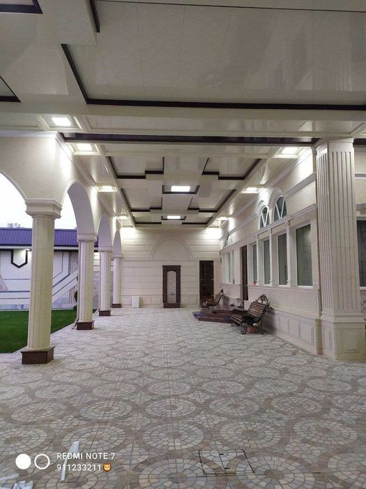 Фасад дома здания травертин | Uy Fasad travertin  | алюкабонд монтаж