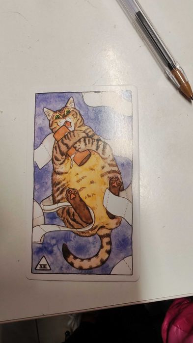 Карти таро с котки, и духове