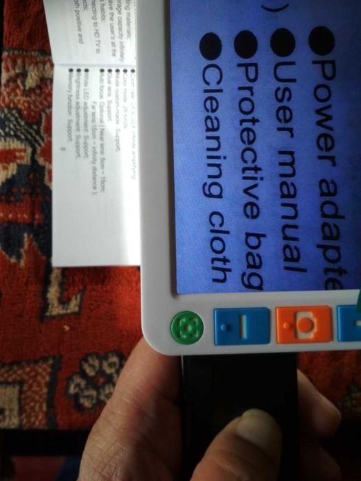 Lupa digitala       5inch     2 camere     3-48x