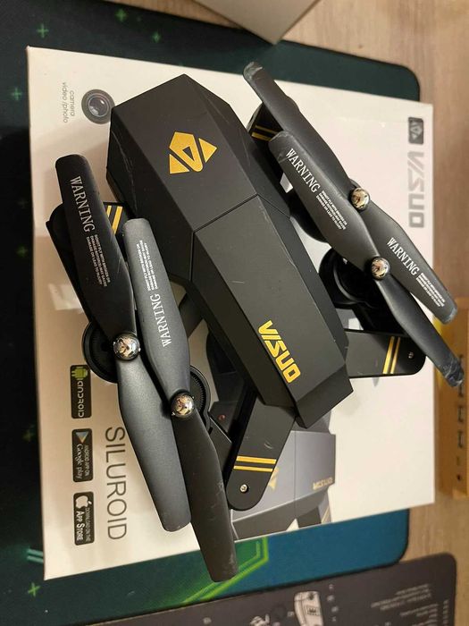 Дрон - Visuo Drone + Допълнителни батерии и Перки