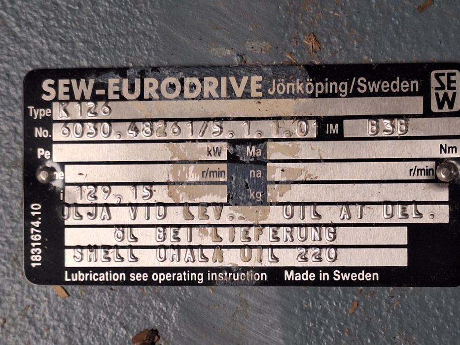 Редуктор SEW EURODRIVE K126