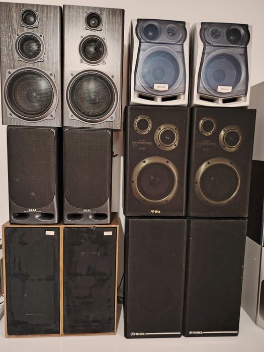 boxe Akai, boxe Aiwa, boxe Fisher, Samsung