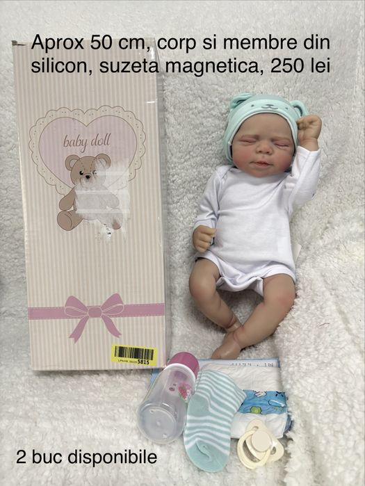Papusi tip Reborn, mai multe modele disponibile