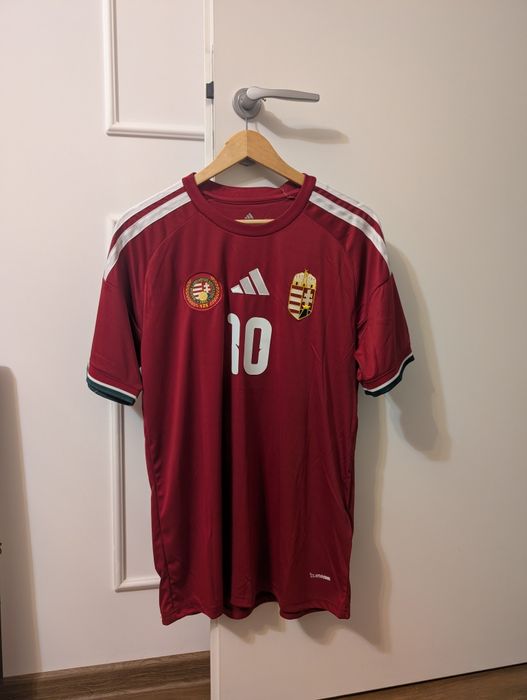 Tricou Ungaria Adidas Szoboszlai #10 - Nou cu Etichetă - Mărimea M