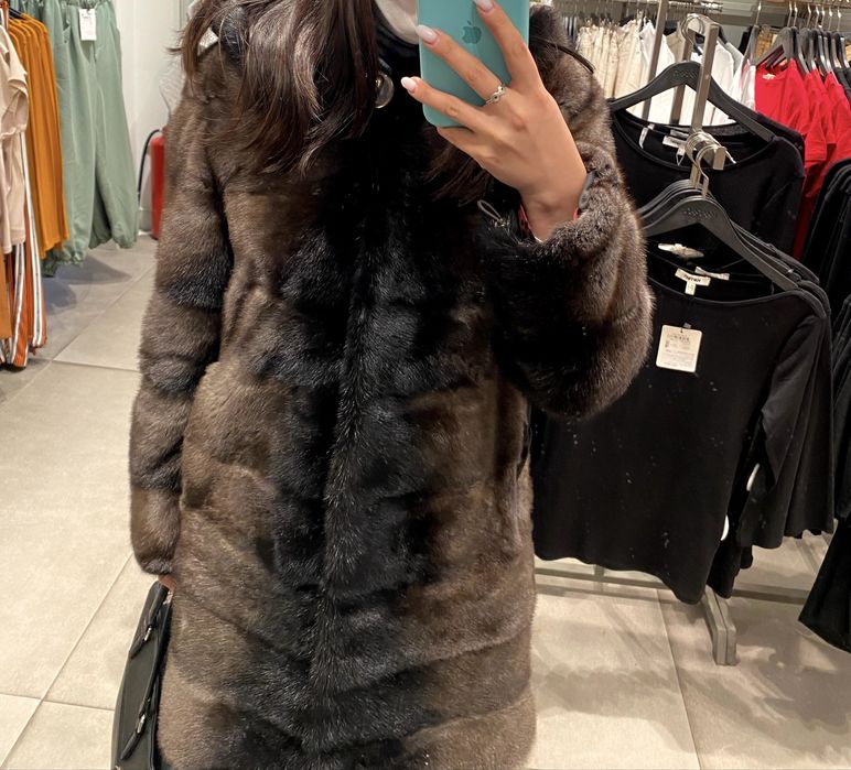 Шуба - трансформер норковая