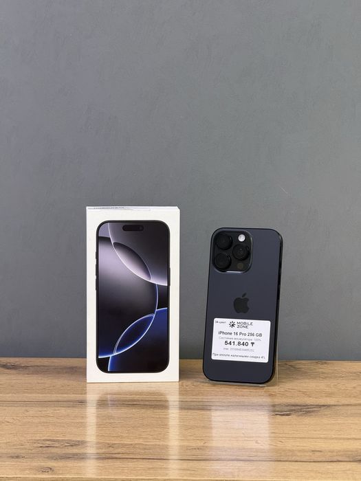 iPhone 16 Pro 256 GB АКБ 100% 34 цикл | Mobile Zone