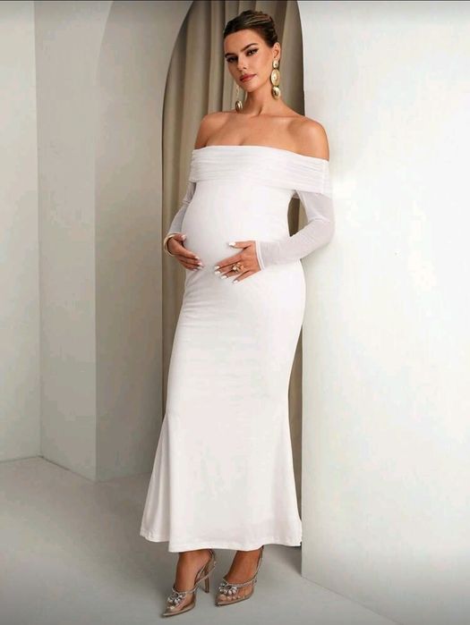 Булчинска рокля за бременни