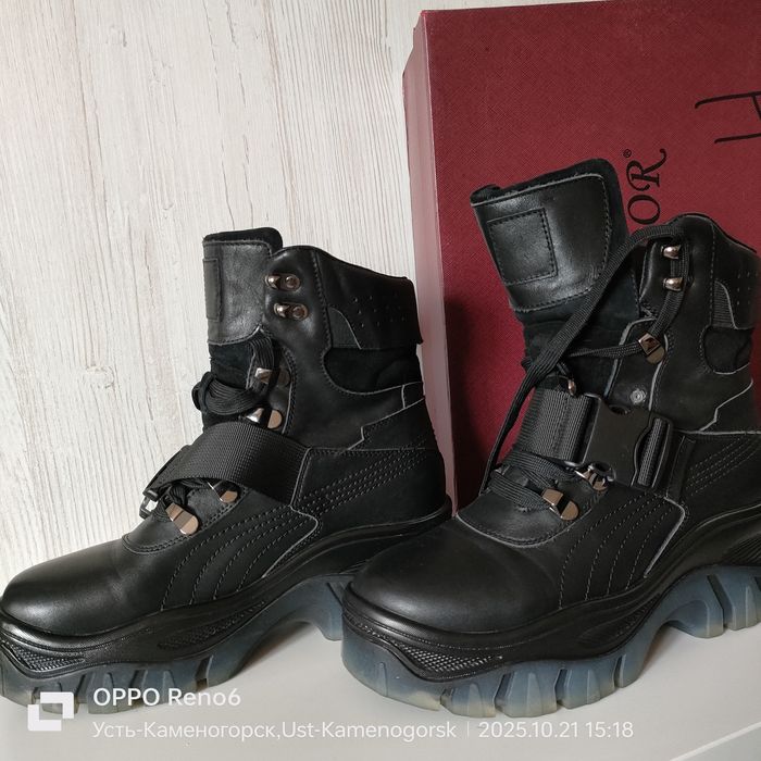 Полусапожки кожа 38р.