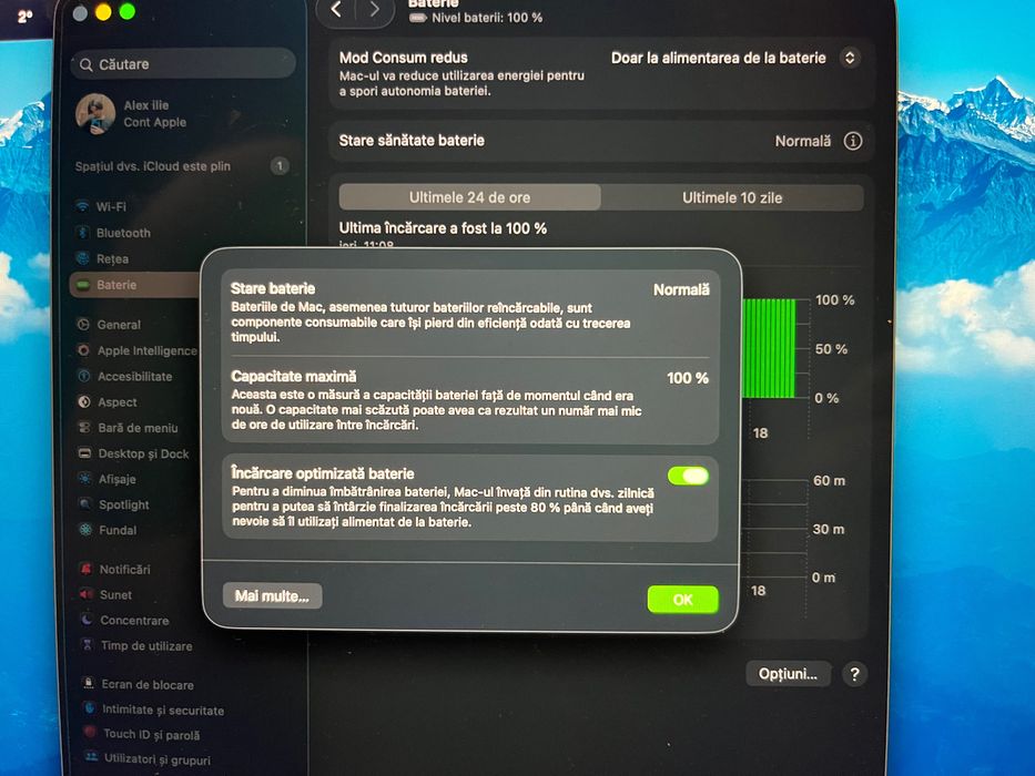 Macbook Air M2 16GB RAM Stare Impecabila ca nou