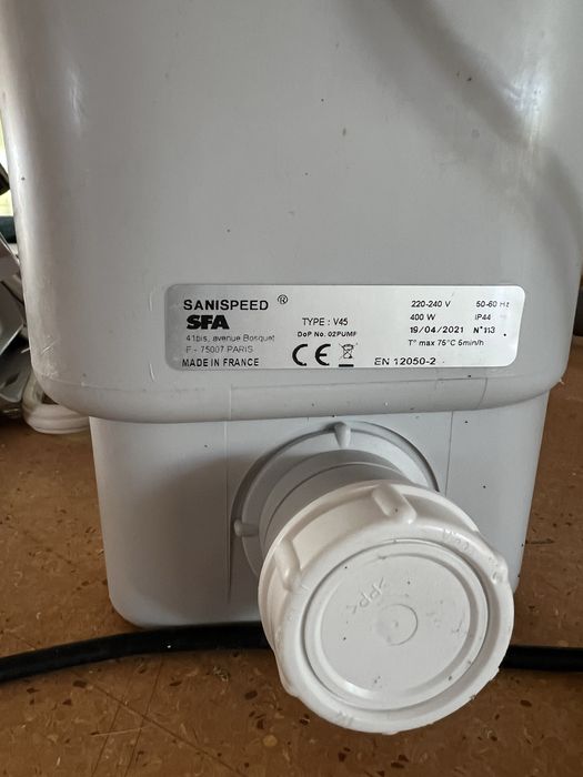 Pompa de evacuare ape sanispeed