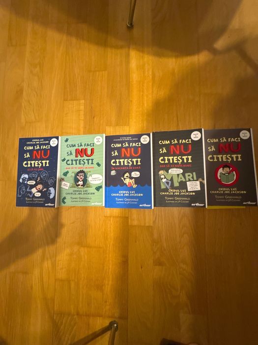 Colectia de carti “Cum sa faci sa nu citesti”- 5 volume- ca noi