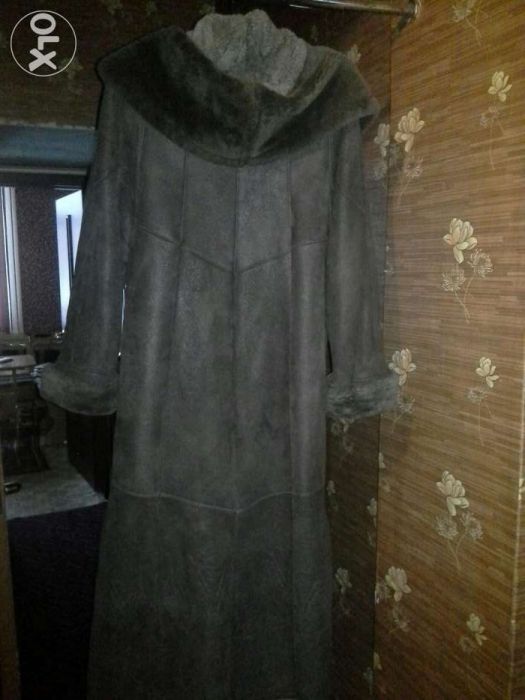 Дубленка длинная