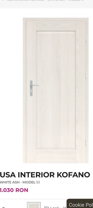 Foi uși interior la preturi inedite