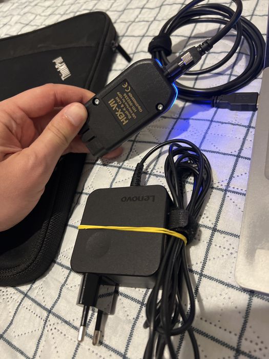 Kit laptop Lenovo + VCDS 2025 cu update + incarcator + husa laptop