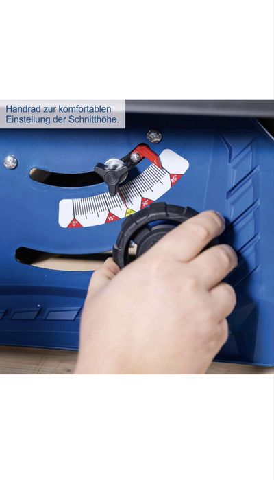 Нов Настолен циркуляр Scheppach HS210 -1500W 4800 оборота/мин