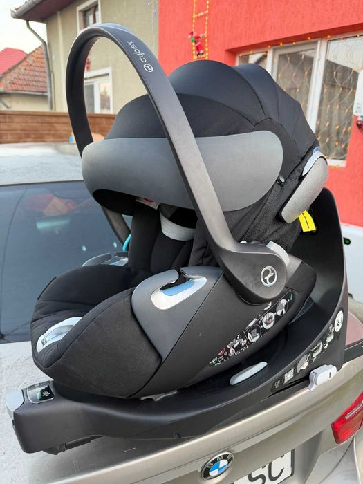 Scoica Cybex Platinum Cloud Z i-Size black + baza izofix 360
