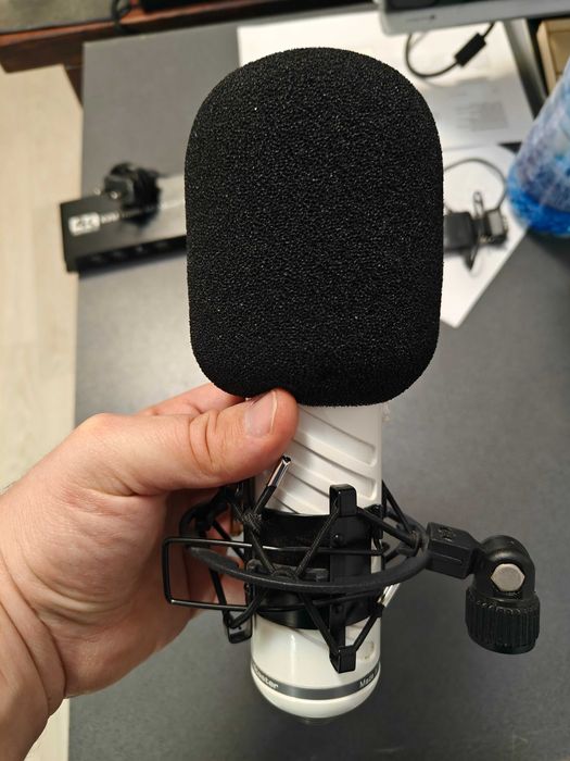 Microfon USB Rode Podcaster alb