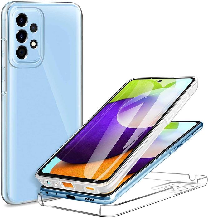 Husa CRYSTAL 360° fata + spate Samsung Galaxy A32 4G / A32 5G
