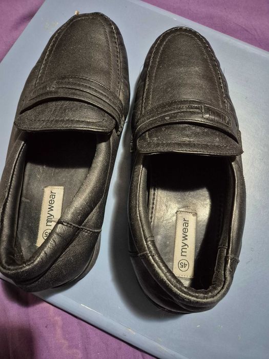 Pantofi barbatesti, piele naturala, MyWear, marime 45