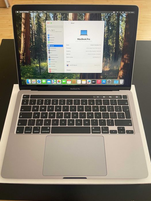 MacBook Pro 13 |A2251|i5-2.0GHz|16GB RAM|512GB SSD