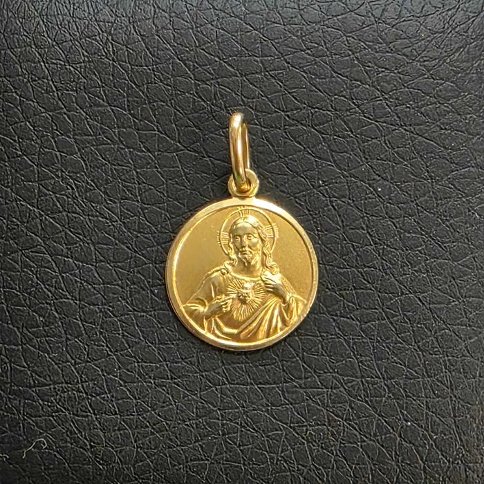 Medalion Aur 18K - 1.91 grame / 1242 lei ( B33966.2 / Ag28 Doi Baieti )
