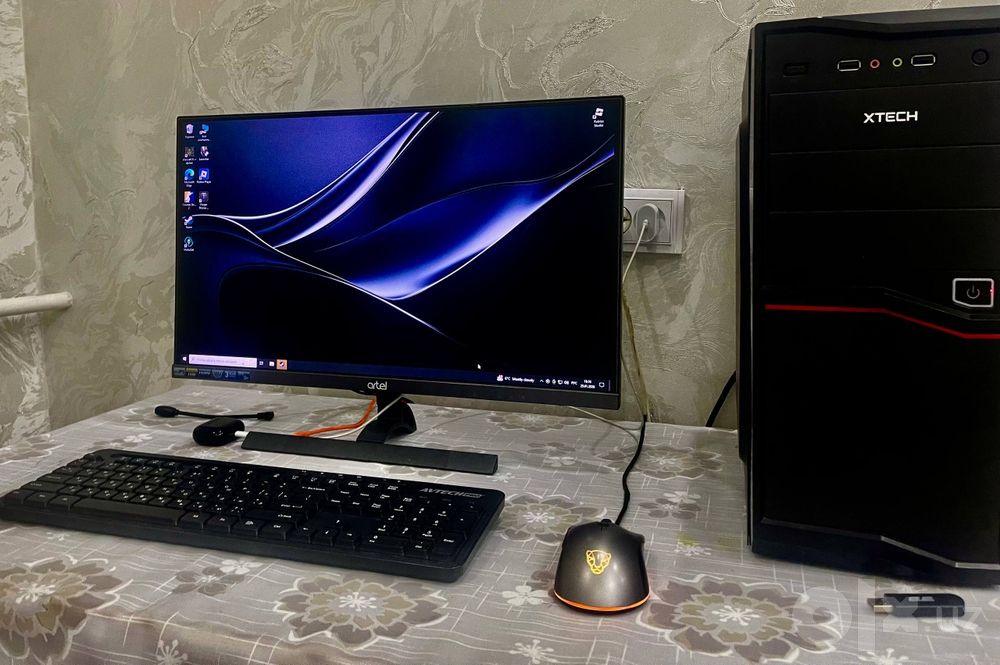 Ájayıp Tayın Kompyuter Toplamı (Sistemalıq blok + 24" Monitor)