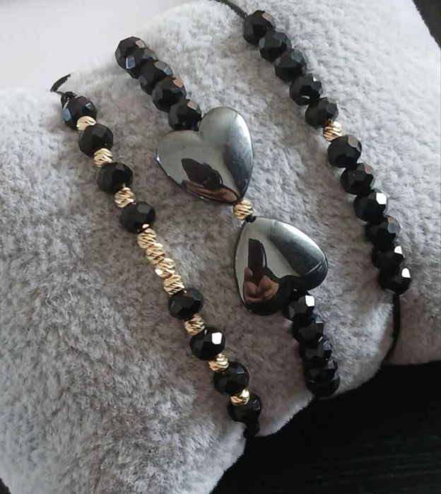 Bratari cu bile din aur