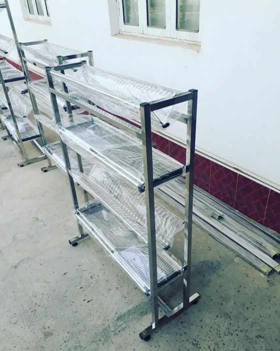 Стеллаж сушилка нержавейка