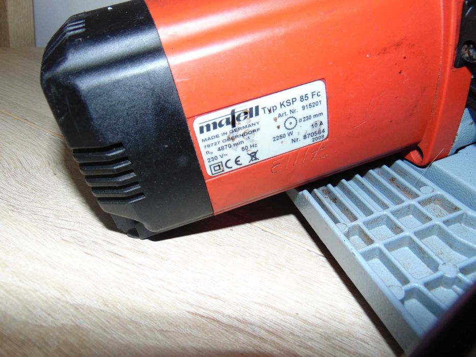 Mafell KSP 85 FC circular de mana profesional