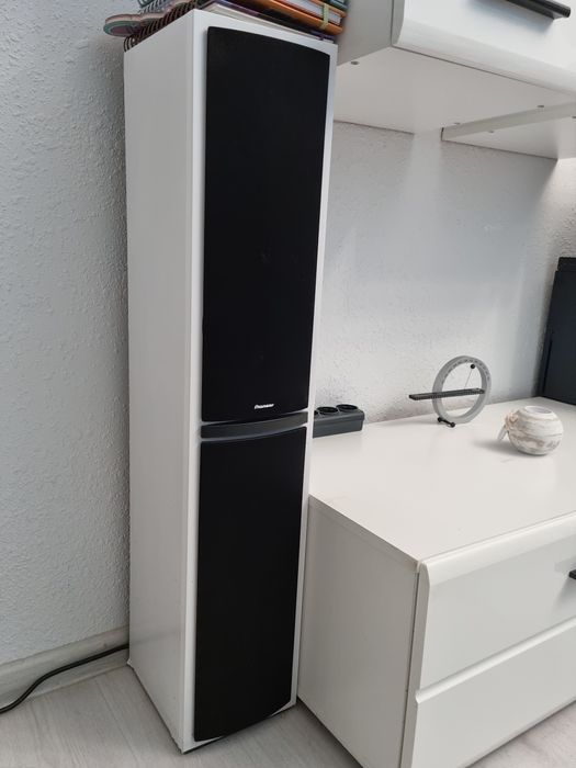 Колони Pioneer  стоящи 2бр. + стерео Yamaha