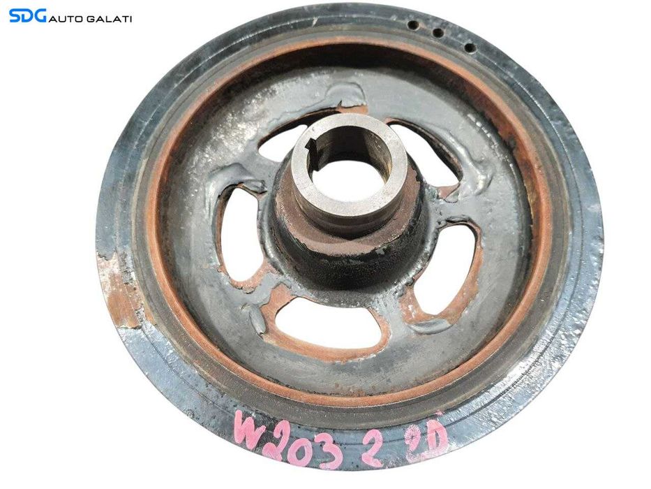 Fulie Rola Vibrochen Arbore Cotit Mercedes Clasa C Class W203 2.2 CDI 2001 - 2007 Cod A6110300303 [N3141]