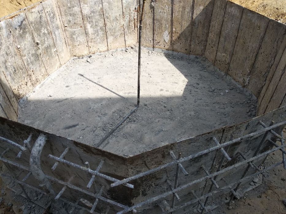 Металлоконструкция для бассейна/фонтана