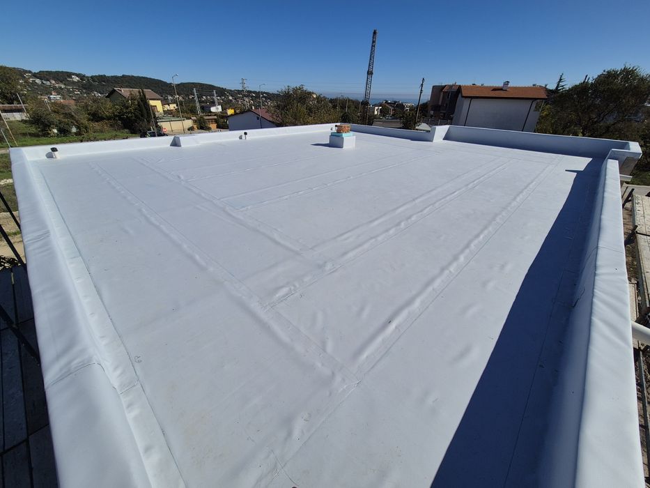 Направа на хидроизолация PVC,TPO