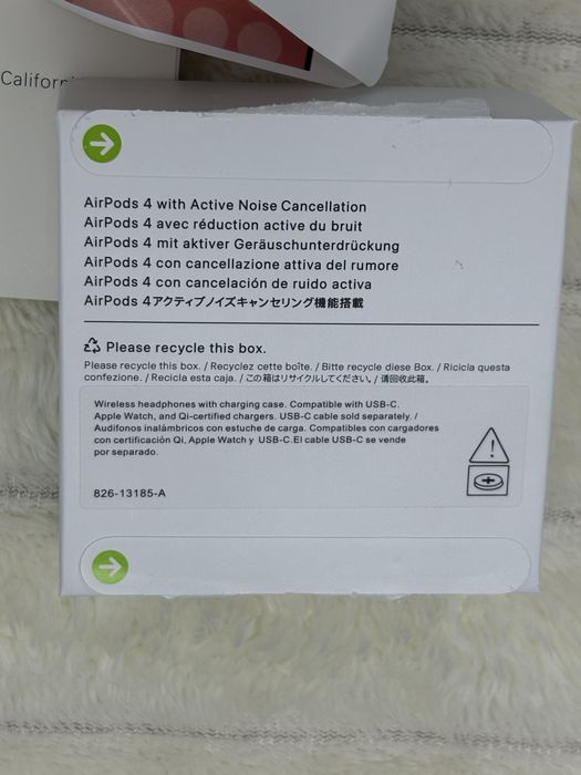 Căști Apple Airpods 4 cu ANC – NOI, sigilate, sunet premium