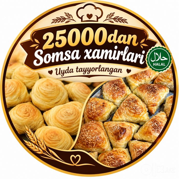 UYDA TAYYORLANGANI  CHUCHVARA 

Halol, toza va mehr bi
