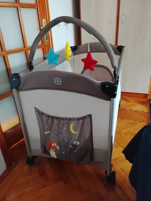 Pătuț copii travel cu 2saltele